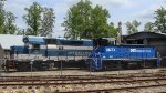 AR 405 GP38 and GMTX 102 at the shop Aberdeen & Rockfish RR Co.